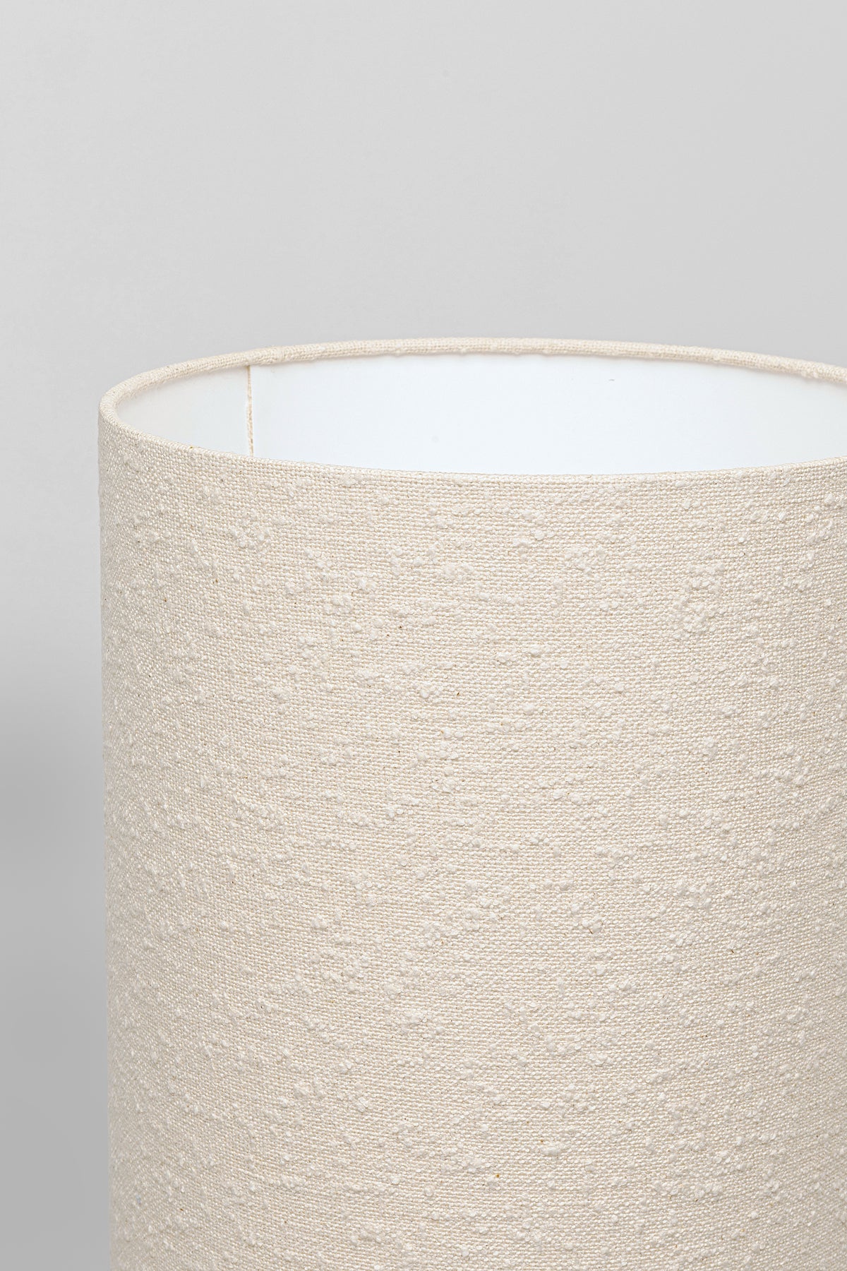 Kare - Floor Lamp Marleen Beige Boucle 130cm