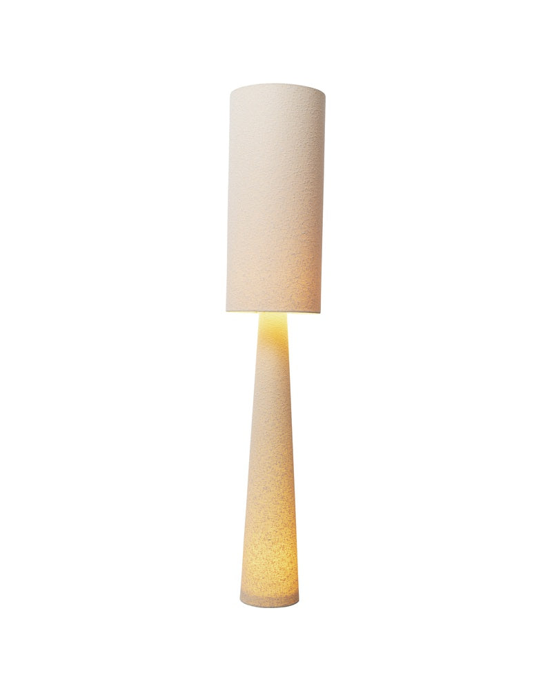 Kare - Floor Lamp Marleen Beige Boucle 190cm