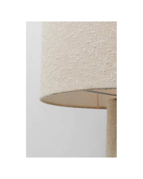 Kare - Floor Lamp Marleen Beige Boucle 190cm