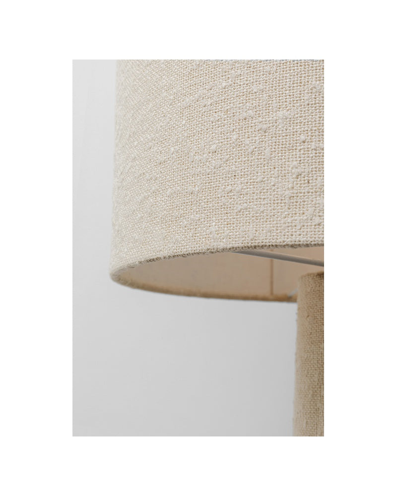 Kare - Floor Lamp Marleen Beige Boucle 190cm