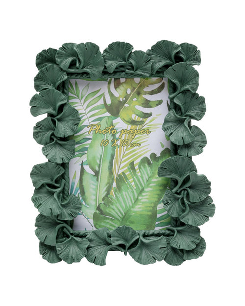 Kare - Picture Frame Ginkgo Leaf Green 10x15cm