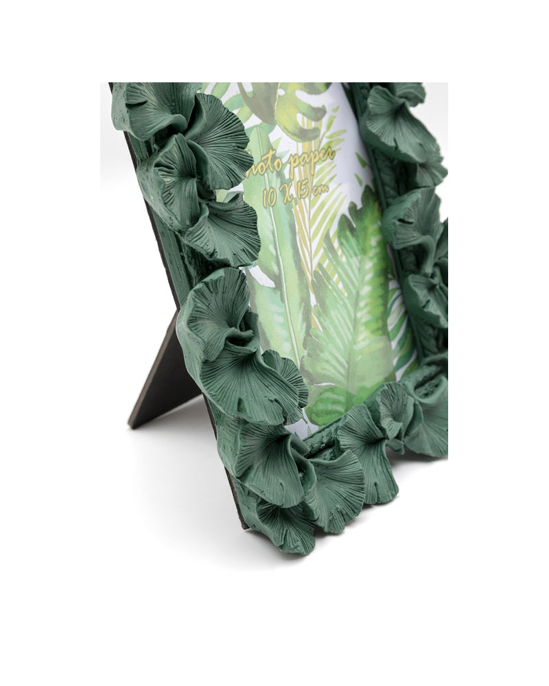 Kare - Picture Frame Ginkgo Leaf Green 10x15cm