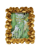 Kare - Picture Frame Ginkgo Leaf Gold 13x18cm
