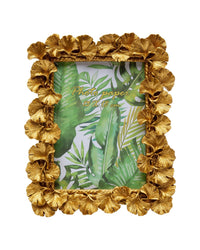 Kare - Picture Frame Ginkgo Leaf Gold 13x18cm