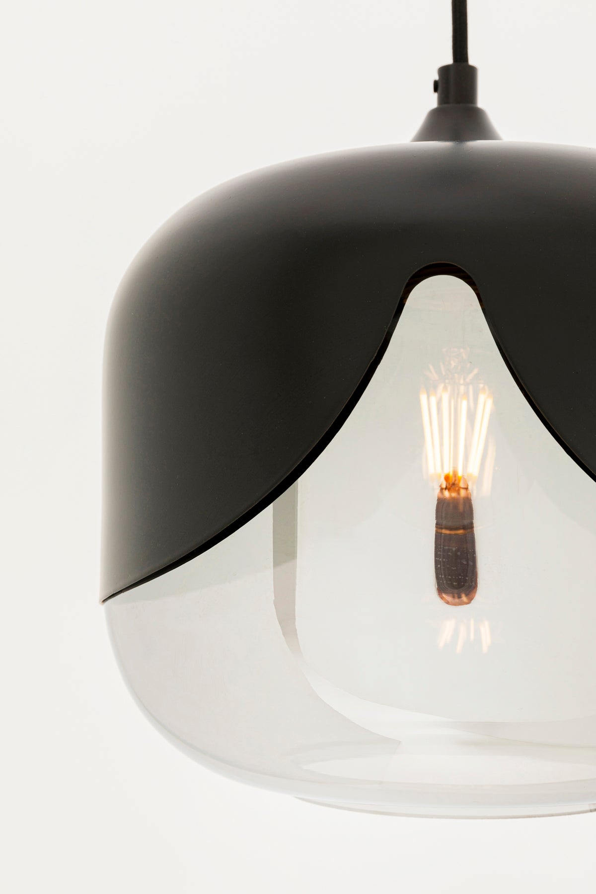 Kare - Hanging Lamp Smoke Goblet Ø25cm