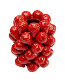 Kare - Vase Strawberries Red 24cm
