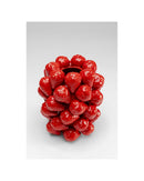 Kare - Vase Strawberries Red 24cm