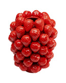 Kare - Vase Strawberries Red 30cm