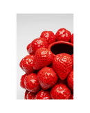 Kare - Vase Strawberries Red 30cm