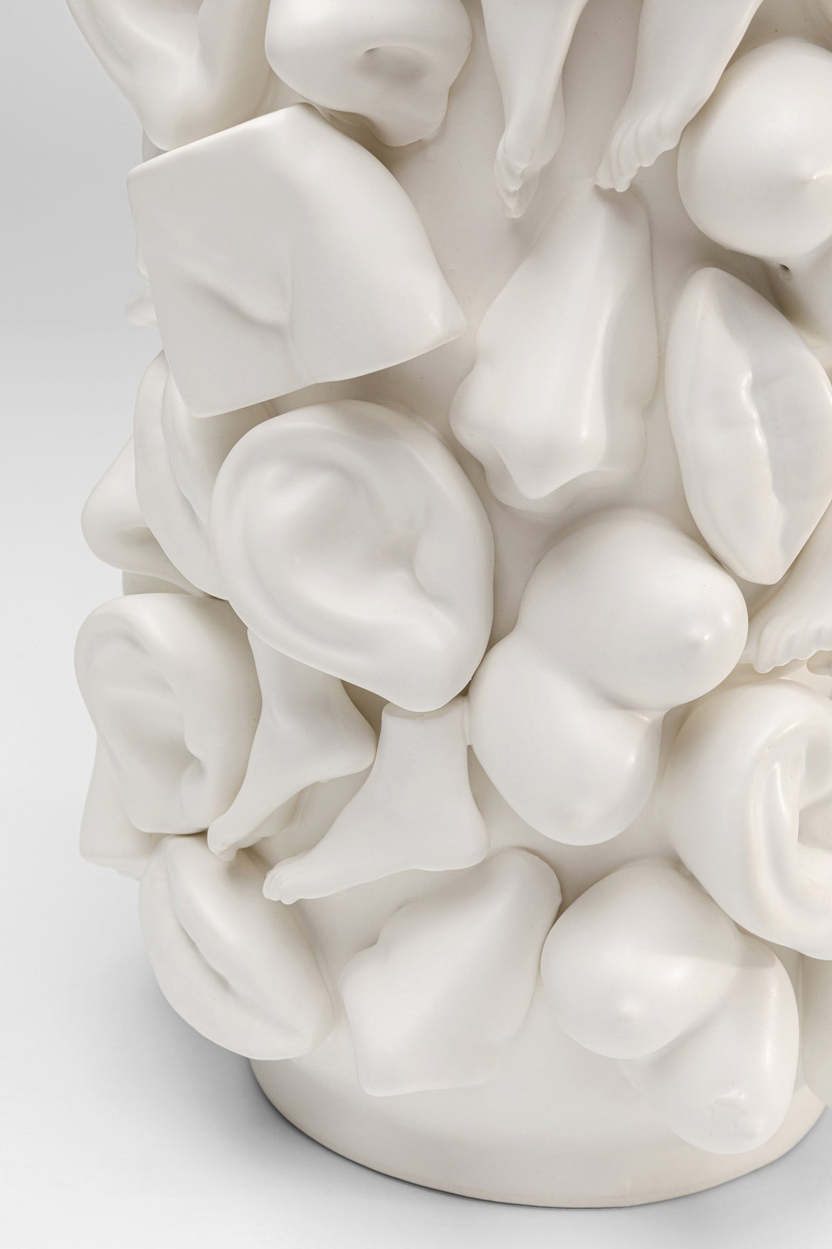 Kare - Vase Body Parts White 36cm