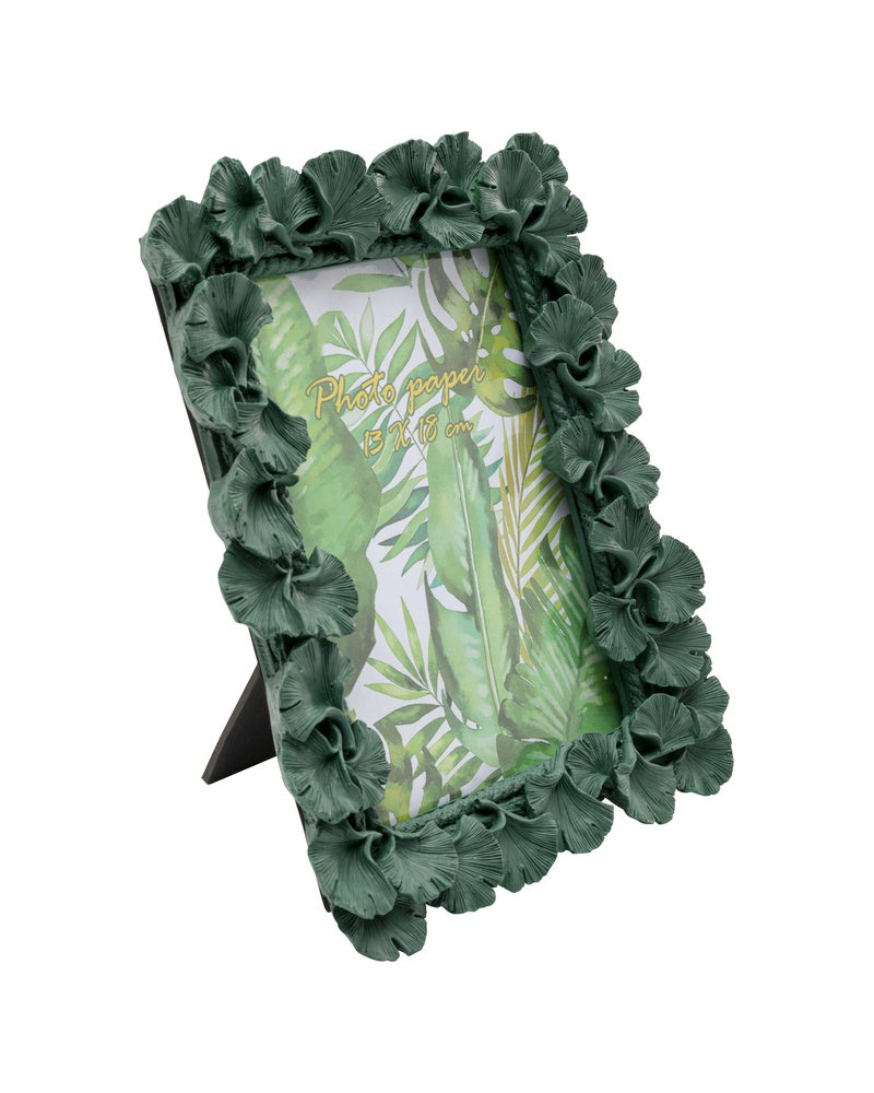 Kare - Picture Frame Ginkgo Leaf Green 13x18cm