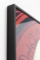 Kare - Framed Picture LED Fancy Blonde Lady 120x80cm