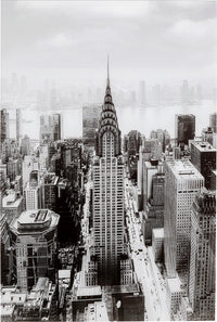 Kare - Glass Picture Manhattan View 120x80cm