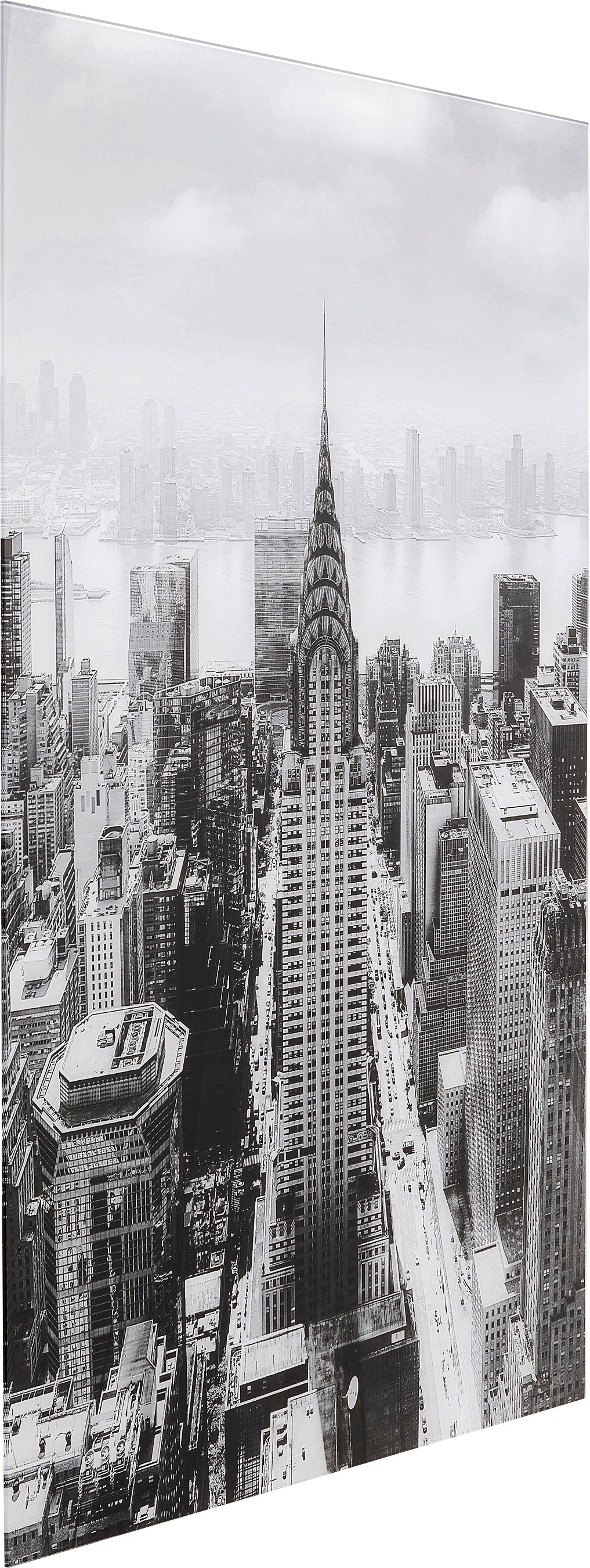 Kare - Glass Picture Manhattan View 120x80cm