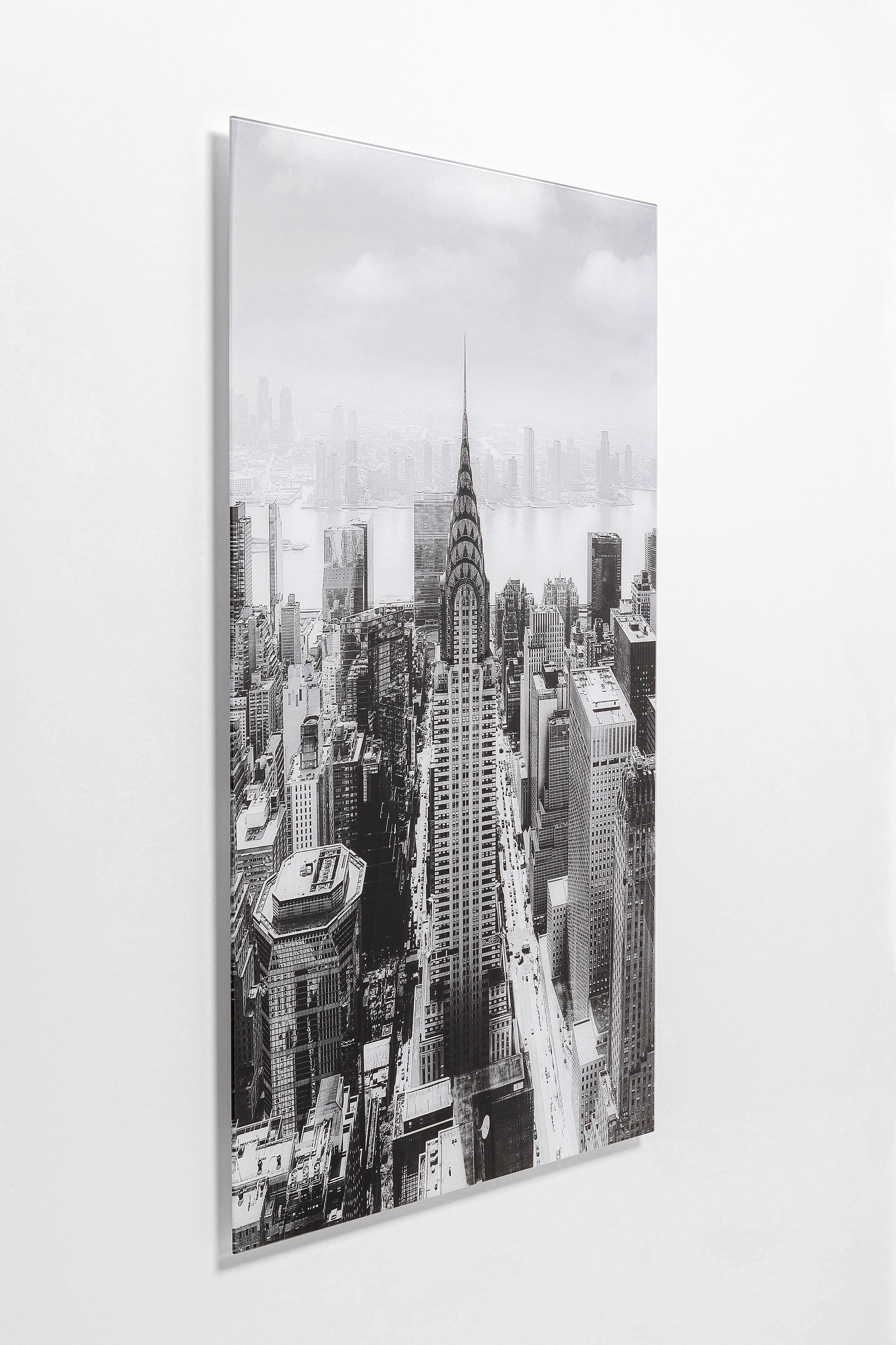 Kare - Glass Picture Manhattan View 120x80cm