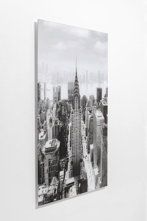 Kare - Glass Picture Manhattan View 120x80cm