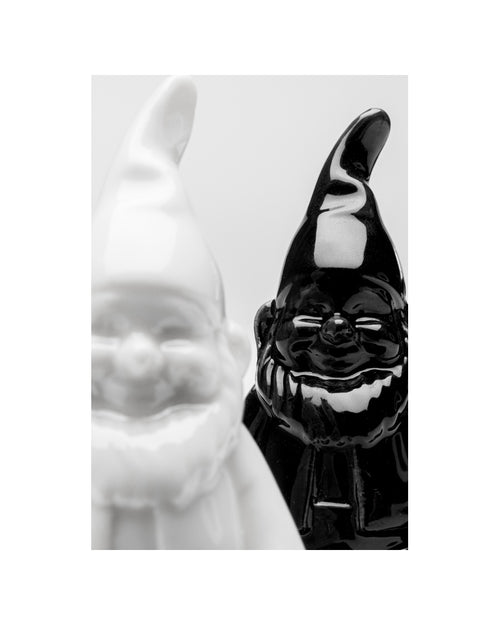 Kare - Salt and Pepper Shaker Gnome Black/White (2/Set)