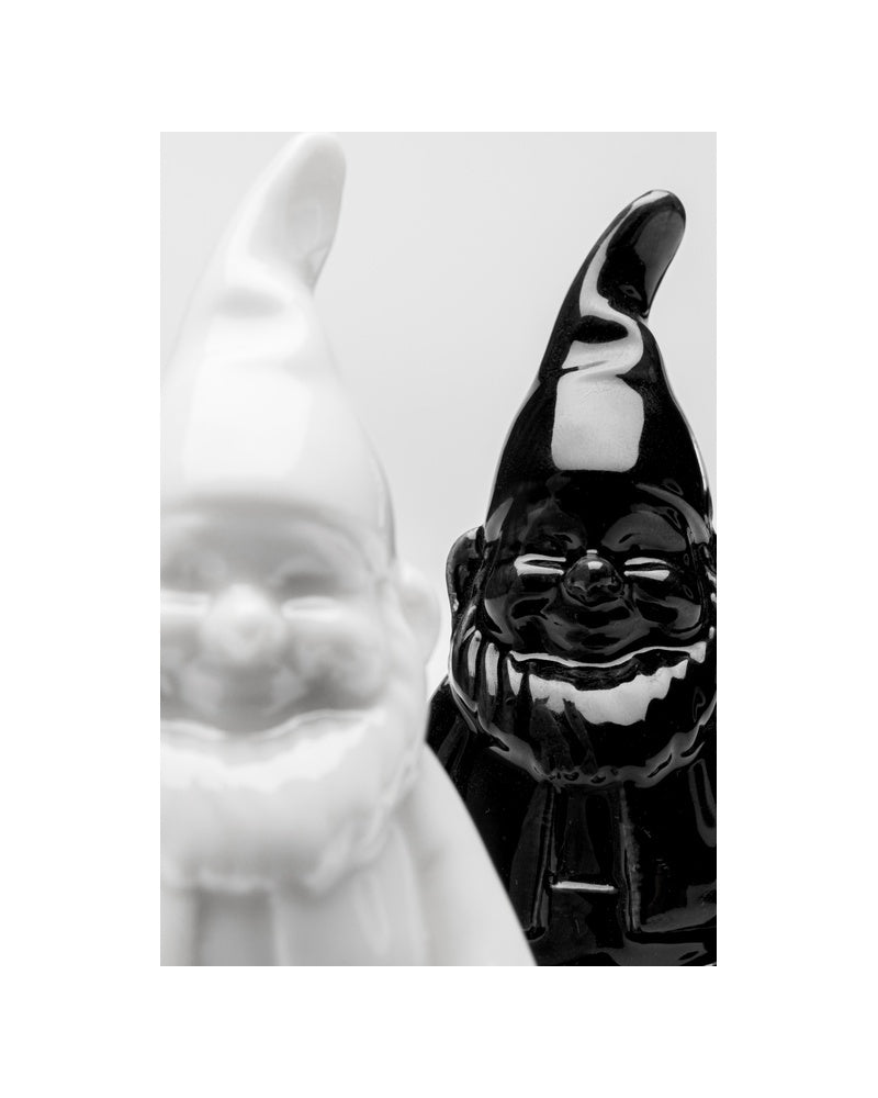 Kare - Salt and Pepper Shaker Gnome Black/White (2/Set)
