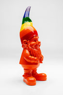 Kare - Deco Figurine Gnome Rainbow Orange 46cm