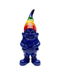 Kare - Deco Figurine Gnome Rainbow Blue 21cm