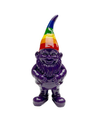 Kare - Deco Figurine Gnome Rainbow Purple 11cm