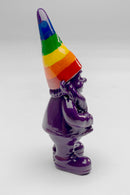 Kare - Deco Figurine Gnome Rainbow Purple 11cm