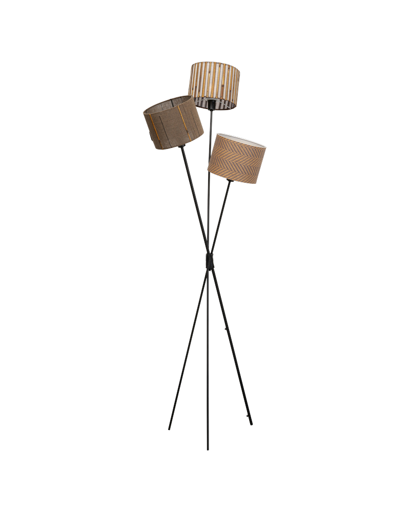 Kare - Floor Lamp Cannes Trio 145 cm