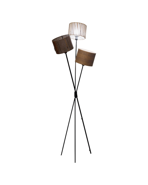 Kare - Floor Lamp Cannes Trio 145 cm