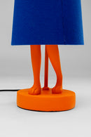 Kare - Table Lamp Animal Rabbit Orange/Blue 50cm
