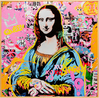 Kare - Framed Picture La Viva Woman 100x100cm