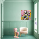 Kare - Framed Picture La Viva Woman 100x100cm