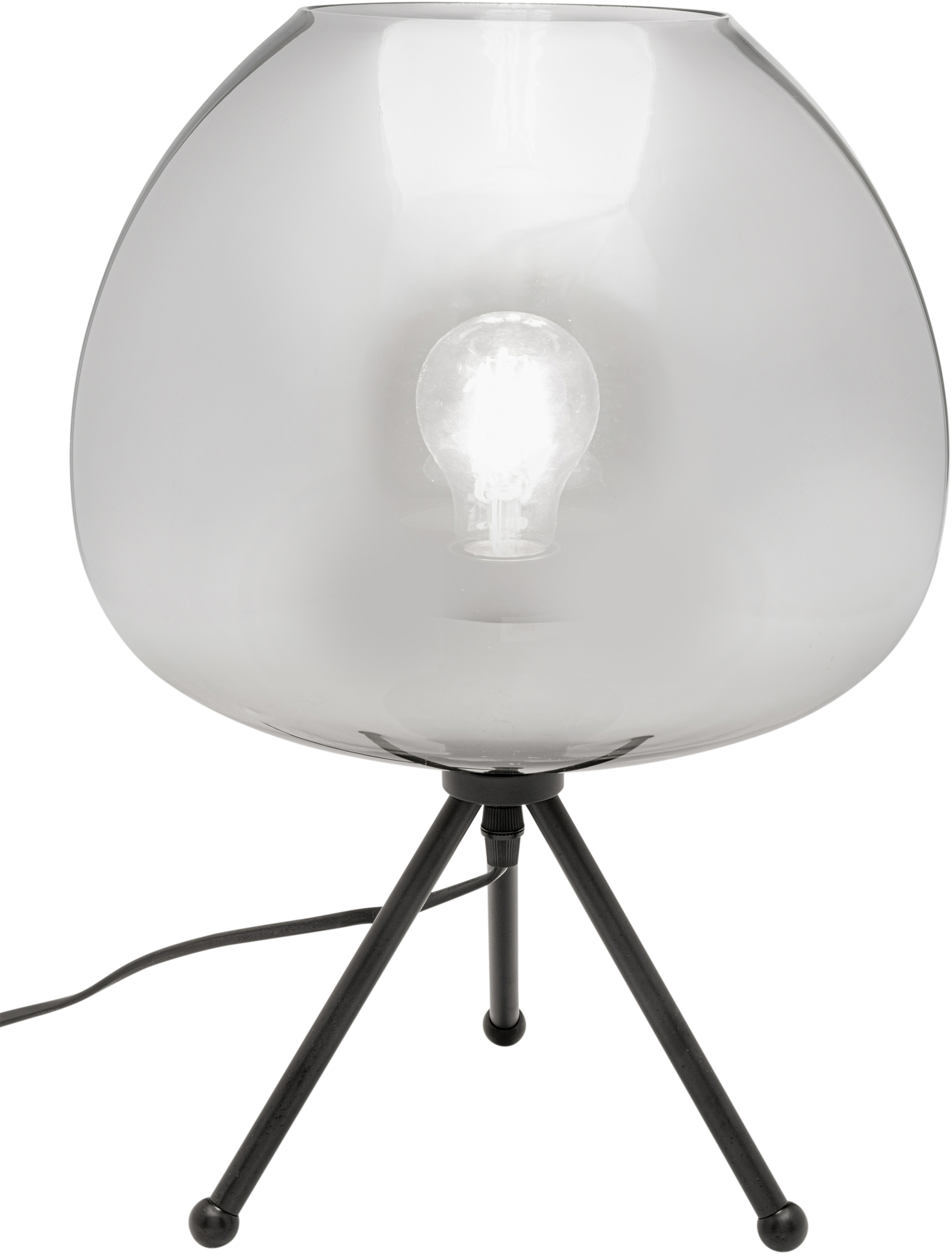 Kare - Table Lamp Sphere Smoke 43cm