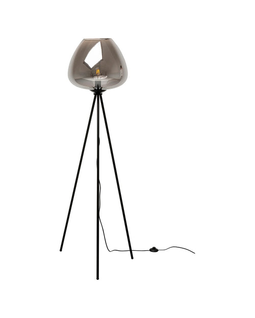 Kare - Floor Lamp Sphere Smoke 146cm