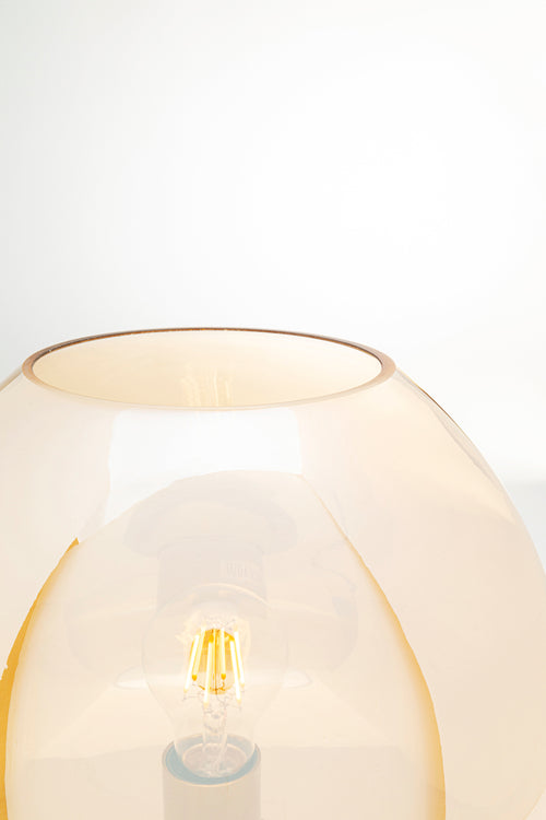 Kare - Table Lamp Sphere Amber 43cm