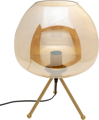 Kare - Table Lamp Sphere Amber 43cm