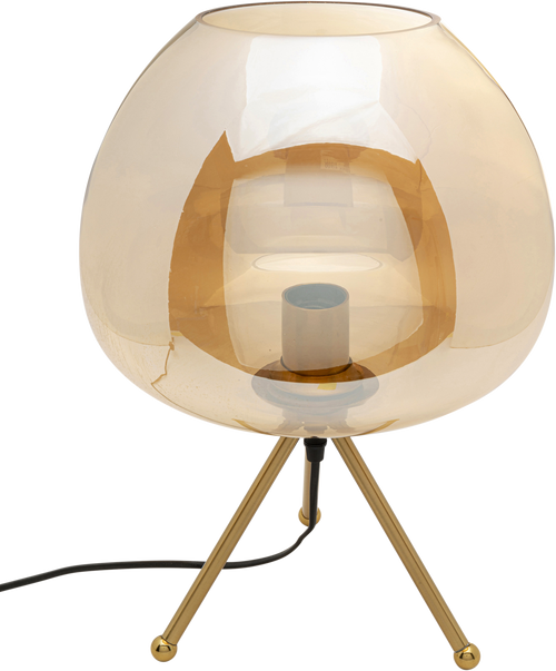 Kare - Table Lamp Sphere Amber 43cm