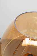 Kare - Floor Lamp Sphere Amber 146cm