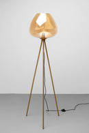 Kare - Floor Lamp Sphere Amber 146cm