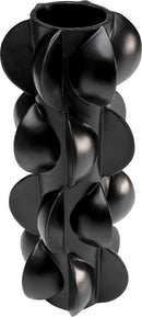 Kare - Vase Viento Black 35cm