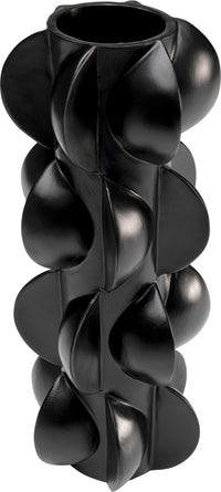 Kare - Vase Viento Black 35cm