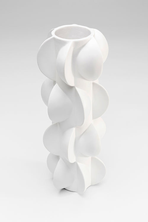 Kare - Vase Viento White 35cm