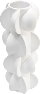 Kare - Vase Viento White 35cm