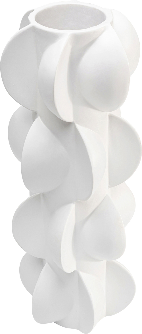 Kare - Vase Viento White 35cm