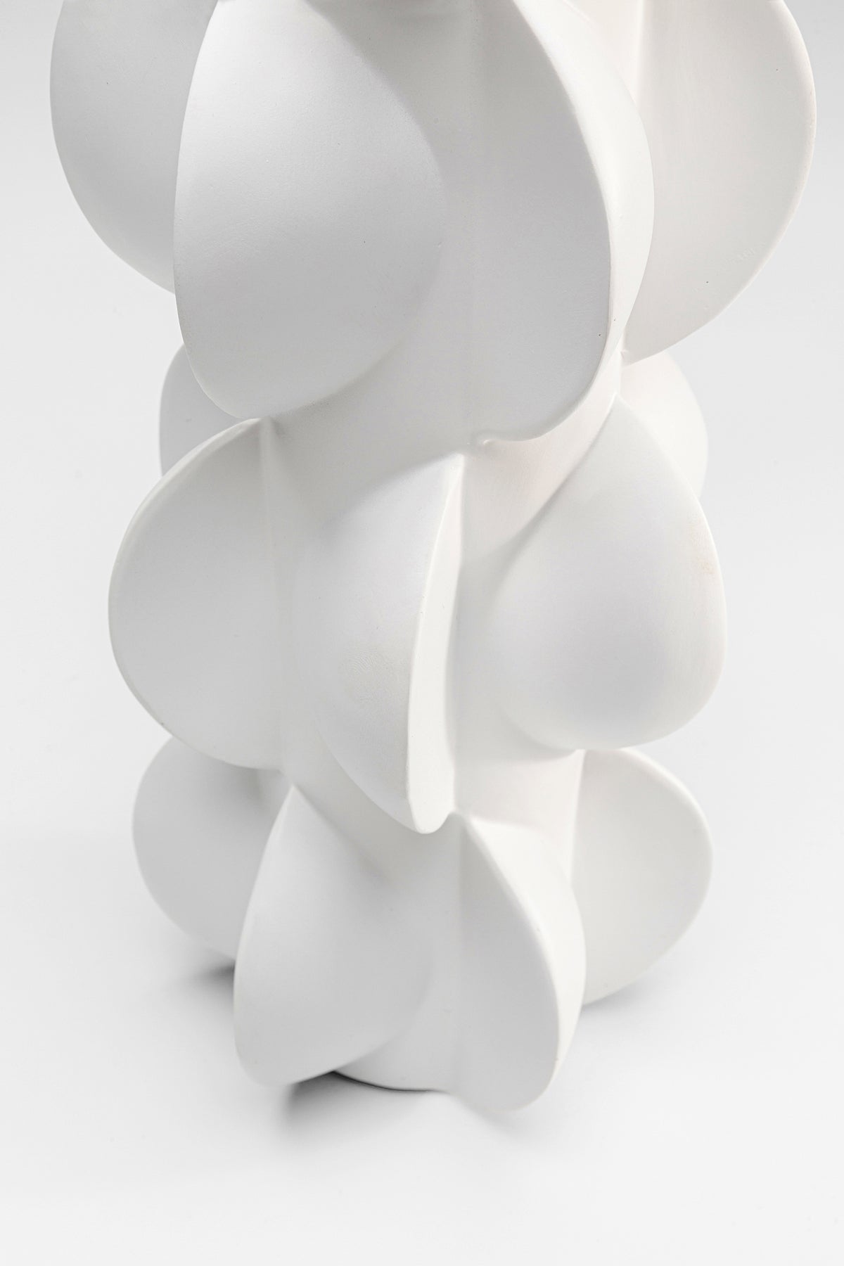 Kare - Vase Viento White 35cm