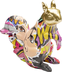 Kare - Deco Figurine Graffiti Squirrel 22cm