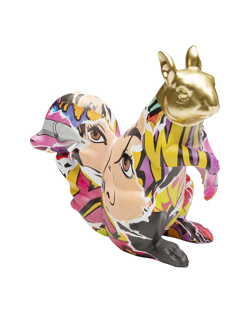 Kare - Deco Figurine Graffiti Squirrel 22cm