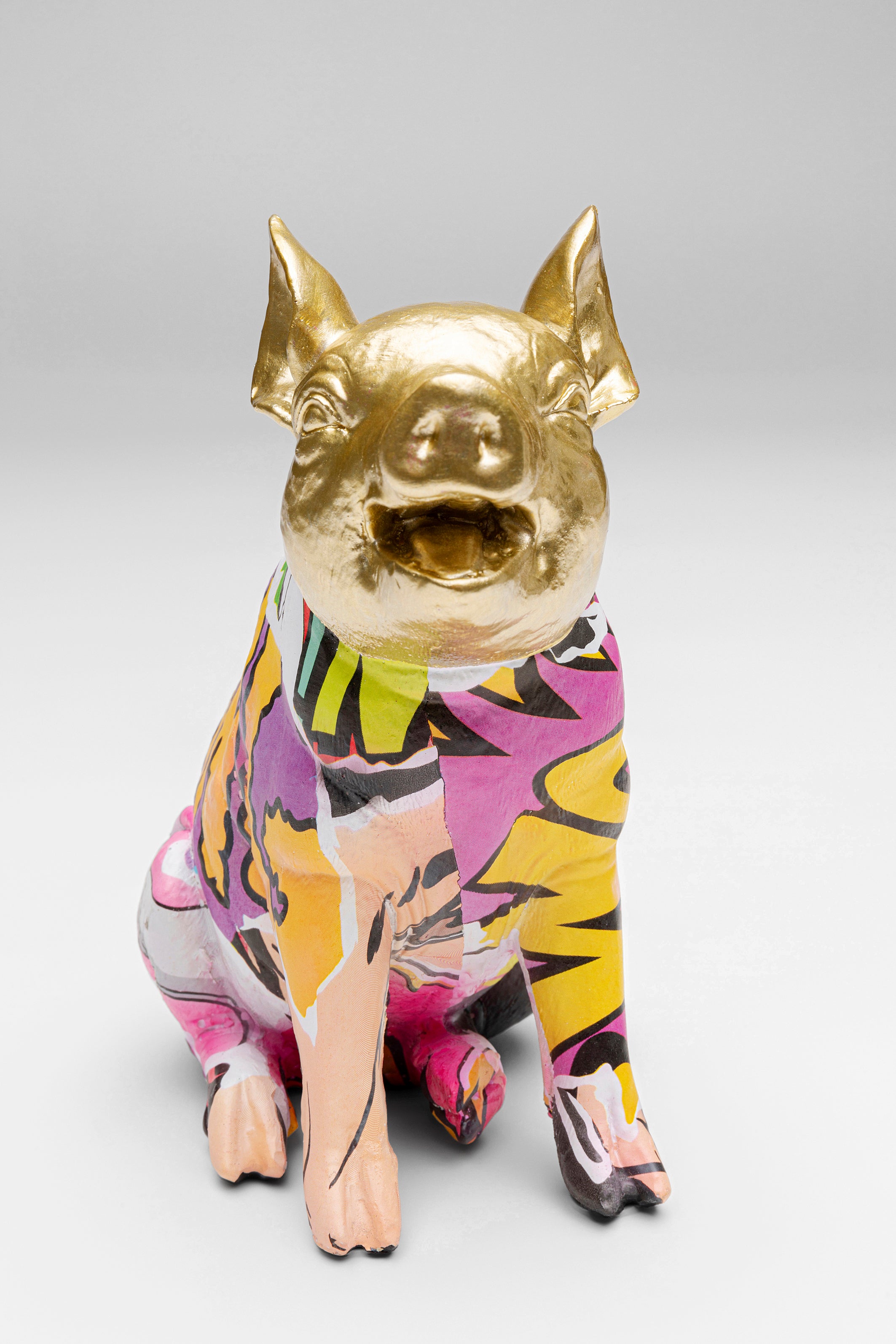 Kare - Deco Figurine Graffiti Pig 20cm
