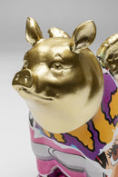 Kare - Deco Figurine Graffiti Flying Pig 16cm