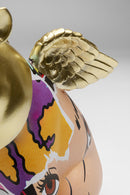 Kare - Deco Figurine Graffiti Flying Pig 16cm