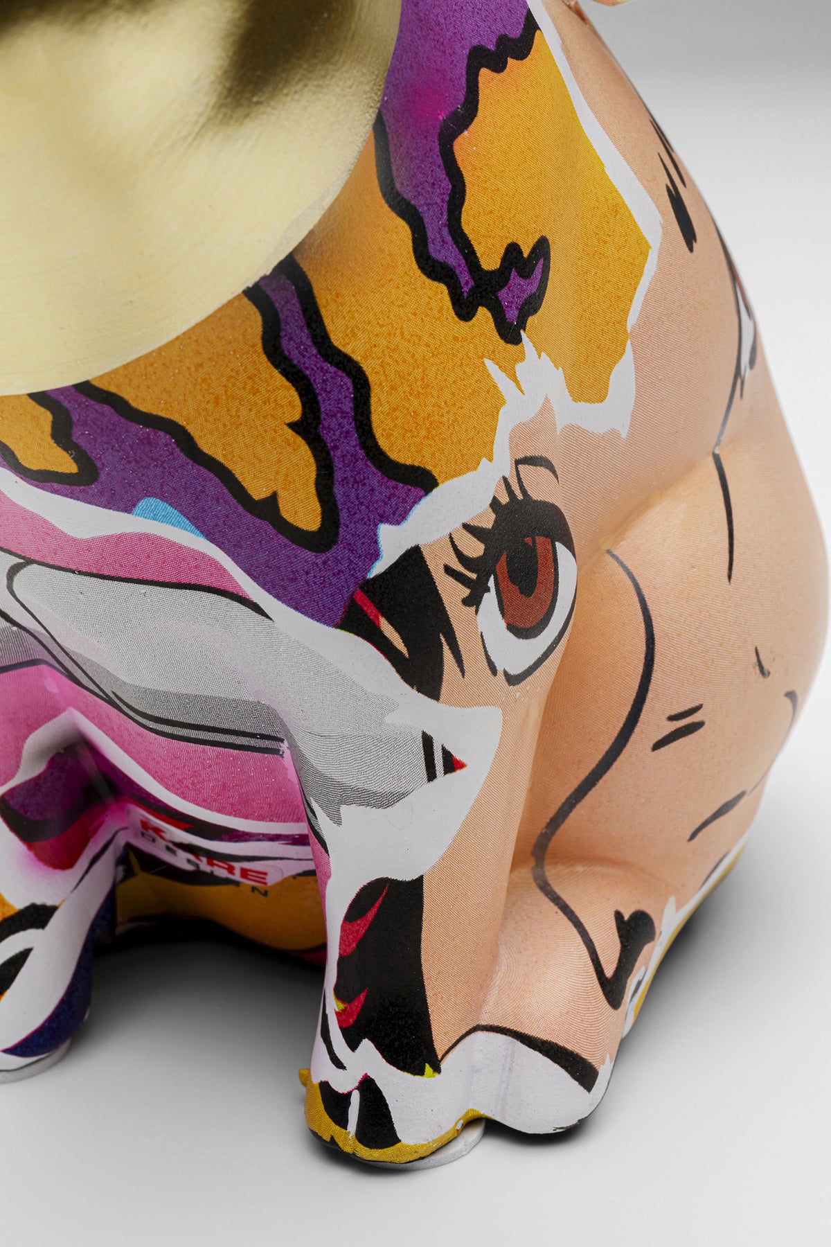 Kare - Deco Figurine Graffiti Flying Pig 16cm